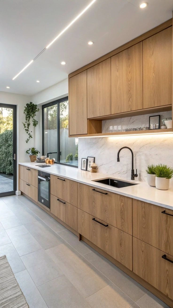 Modern kitchen interior